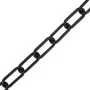 Black plastic warning chain 100 m Ø4 mm by vidaXL, Safety signs - Ref: Foro24-150930, Price: 62,01 €, Discount: %
