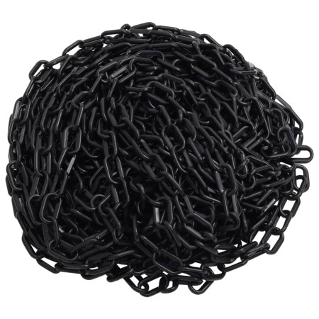 Warnkette aus schwarzem Kunststoff 30 m Ø6 mm von vidaXL, Sicherheitszeichen - Ref: Foro24-150931, Preis: 30,10 €, Rabatt: %