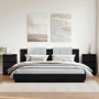 Mesitas de noche 2 uds madera de ingeniería negro 40x35x62,5cm
