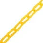 Gelbe Kunststoff-Warnkette 100 m Ø8 mm von vidaXL, Sicherheitszeichen - Ref: Foro24-150940, Preis: 119,31 €, Rabatt: %
