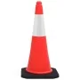 Reflective traffic cones with heavy base 4 pcs 75 cm by vidaXL, Road and traffic signs - Ref: Foro24-150943, Price: 104,12 €,...