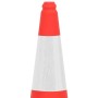 Reflektierende Leitkegel mit schwerem Sockel 10 Stück 75 cm von vidaXL, Straßen- und Verkehrszeichen - Ref: Foro24-150944, Pr...