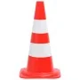 Reflective traffic cones 20 units red and white 50 cm by vidaXL, Road and traffic signs - Ref: Foro24-150947, Price: 160,48 €...