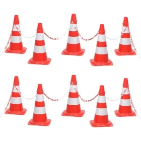 Kegelspiel mit Kette 10 m rot-weiß von vidaXL, Straßen- und Verkehrszeichen - Ref: Foro24-150948, Preis: 111,17 €, Rabatt: %
