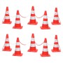 Cone game with chain 10 m red and white by vidaXL, Road and traffic signs - Ref: Foro24-150948, Price: 103,16 €, Discount: %