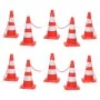 Cone game with chain 10 m red and white by vidaXL, Road and traffic signs - Ref: Foro24-150948, Price: 111,17 €, Discount: %