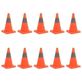10 units of 42 cm pop-up traffic cones by vidaXL, Warning and protection signs - Ref: Foro24-150950, Price: 93,27 €, Discount: %