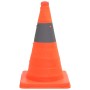 Conos de tráfico emergentes 10 unidades 42 cm de vidaXL, Señales de advertencia y protección - Ref: Foro24-150950, Precio: 89...