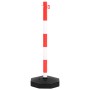 Barrier set with posts and plastic chain 10 m by vidaXL, Road and traffic signs - Ref: Foro24-150954, Price: 76,47 €, Discoun...