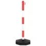 Barrier set with posts and plastic chain 10 m by vidaXL, Road and traffic signs - Ref: Foro24-150954, Price: 67,38 €, Discoun...