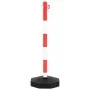 Barrier set with posts and plastic chain 10 m by vidaXL, Road and traffic signs - Ref: Foro24-150955, Price: 134,09 €, Discou...