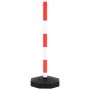 Barrier set with posts and plastic chain 10 m by vidaXL, Road and traffic signs - Ref: Foro24-150955, Price: 141,00 €, Discou...