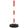 Barrier set with posts and plastic chain 10 m by vidaXL, Road and traffic signs - Ref: Foro24-150955, Price: 134,09 €, Discou...