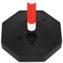 Barrier set with posts and plastic chain 10 m by vidaXL, Road and traffic signs - Ref: Foro24-150955, Price: 134,09 €, Discou...