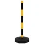 Barrier set with posts and plastic chain 10 m by vidaXL, Road and traffic signs - Ref: Foro24-150956, Price: 43,15 €, Discoun...