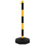 Barrier set with posts and plastic chain 10 m by vidaXL, Road and traffic signs - Ref: Foro24-150956, Price: 41,68 €, Discoun...