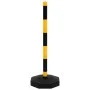 Juego de barrera con postes y cadena plástico 10 m de vidaXL, Señales de carretera y tráfico - Ref: Foro24-150957, Precio: 68...