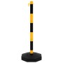 Barrier set with posts and plastic chain 10 m by vidaXL, Road and traffic signs - Ref: Foro24-150957, Price: 73,33 €, Discoun...