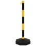 Barrier set with posts and plastic chain 10 m by vidaXL, Road and traffic signs - Ref: Foro24-150957, Price: 68,72 €, Discoun...