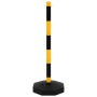 Juego de barrera con postes y cadena plástico 10 m de vidaXL, Señales de carretera y tráfico - Ref: Foro24-150958, Precio: 13...