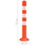 Traffic control bollards 10 units PE 75 cm by vidaXL, Parking signs and fords - Ref: Foro24-150961, Price: 196,69 €, Discount: %