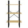 Estantería de almacenaje madera maciza de pino 60x30x105 cm