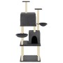 Katzenkratzbaum mit dunkelgrauen Sisalpfosten 180 cm von vidaXL, Katzenmöbel - Ref: Foro24-172033, Preis: 94,80 €, Rabatt: %