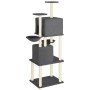 Cat scratcher with dark gray sisal posts 180 cm by vidaXL, Cat furniture - Ref: Foro24-172033, Price: 94,80 €, Discount: %