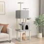Katzenkratzbaum mit hellgrauen Sisalstämmen 180 cm von vidaXL, Katzenmöbel - Ref: Foro24-172032, Preis: 83,71 €, Rabatt: %