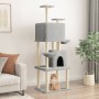 Katzenkratzbaum mit hellgrauen Sisalstämmen 180 cm von vidaXL, Katzenmöbel - Ref: Foro24-172032, Preis: 84,98 €, Rabatt: %