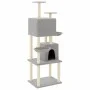 Cat scratching post with light gray sisal posts 180 cm by vidaXL, Cat furniture - Ref: Foro24-172032, Price: 83,71 €, Discoun...