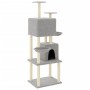 Katzenkratzbaum mit hellgrauen Sisalstämmen 180 cm von vidaXL, Katzenmöbel - Ref: Foro24-172032, Preis: 84,98 €, Rabatt: %