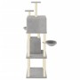 Cat scratching post with light gray sisal posts 180 cm by vidaXL, Cat furniture - Ref: Foro24-172032, Price: 84,98 €, Discoun...