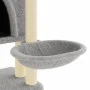 Cat scratching post with light gray sisal posts 180 cm by vidaXL, Cat furniture - Ref: Foro24-172032, Price: 83,71 €, Discoun...