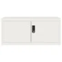 White steel filing cabinet 90x40x130 cm by vidaXL, Lockers and storage cabinets - Ref: Foro24-3188311, Price: 372,87 €, Disco...