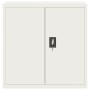 Aktenschrank aus weißem Stahl 90x40x130 cm von vidaXL, Schließfächer und Lagerschränke - Ref: Foro24-3188311, Preis: 391,65 €...