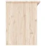 Banco zapatero ALTA madera maciza de pino 100x35x45 cm by vidaXL, Benches for halls and storage - Ref: Foro24-353931, Price: ...