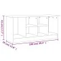 Banco zapatero ALTA madera maciza de pino 100x35x45 cm by vidaXL, Benches for halls and storage - Ref: Foro24-353931, Price: ...