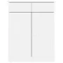 ALTA Schuhschrank aus massivem weißem Kiefernholz 77x35x96 cm von vidaXL, Schuhregale und Schuhorganisatoren - Ref: Foro24-35...