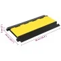 Protective cable ramps with 5 channels rubber 90 cm by vidaXL, Road and traffic signs - Ref: Foro24-150965, Price: 65,64 €, D...