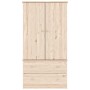 Armario ALTA madera maciza pino 90x55x170 cm de vidaXL, Armarios roperos - Ref: Foro24-353929, Precio: 351,41 €, Descuento: %