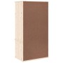 Armario ALTA madera maciza pino 90x55x170 cm de vidaXL, Armarios roperos - Ref: Foro24-353929, Precio: 351,41 €, Descuento: %