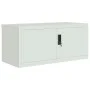 Light gray steel filing cabinet 90x40x180 cm by vidaXL, Lockers and storage cabinets - Ref: Foro24-3188319, Price: 408,59 €, ...