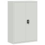 Light gray steel filing cabinet 90x40x180 cm by vidaXL, Lockers and storage cabinets - Ref: Foro24-3188319, Price: 382,34 €, ...