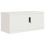 Armario archivador de acero blanco 90x40x240 cm by vidaXL, Lockers and storage cabinets - Ref: Foro24-3188315, Price: 605,15 ...