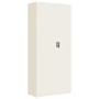 Armario archivador de acero blanco 90x40x240 cm by vidaXL, Lockers and storage cabinets - Ref: Foro24-3188315, Price: 605,15 ...