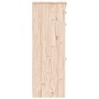 Tall solid pine wood shoe cabinet 77x35x96 cm by vidaXL, Shoe racks and shoe organizers - Ref: Foro24-353923, Price: 133,14 €...