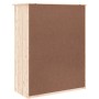 Tall solid pine wood shoe cabinet 77x35x96 cm by vidaXL, Shoe racks and shoe organizers - Ref: Foro24-353923, Price: 133,14 €...