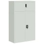 Light gray steel filing cabinet 90x40x145 cm by vidaXL, Lockers and storage cabinets - Ref: Foro24-3188318, Price: 322,96 €, ...