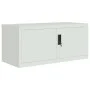 Light gray steel filing cabinet 90x40x145 cm by vidaXL, Lockers and storage cabinets - Ref: Foro24-3188318, Price: 347,61 €, ...